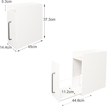 Amazon｜ママ倉 隠せる調味料ラック 1段 コンロ横 キッチン